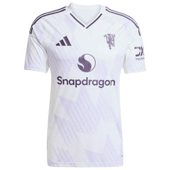 Amad Diallo Manchester United 2025/26 Away Replica Player Jersey - Adidas White
