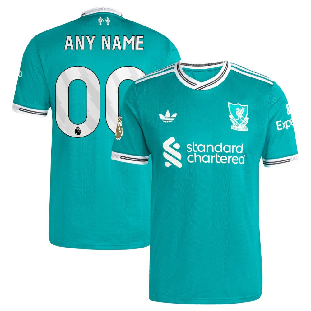 Liverpool 2025/26 Third Custom Jersey - Adidas Green