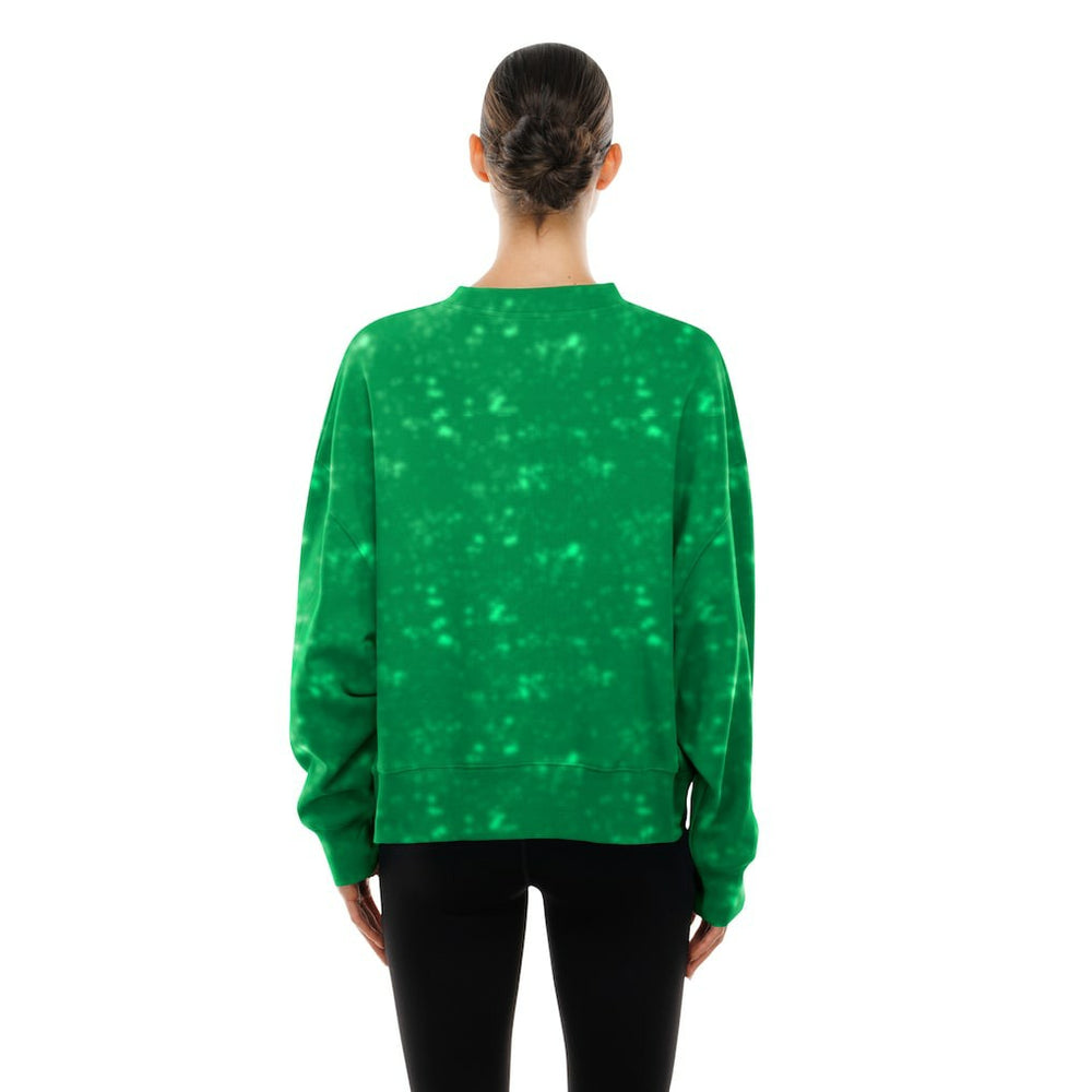 NBA Boston Celtics Women's Throwback Collection Mineral Wash Crewneck Sweatshirt