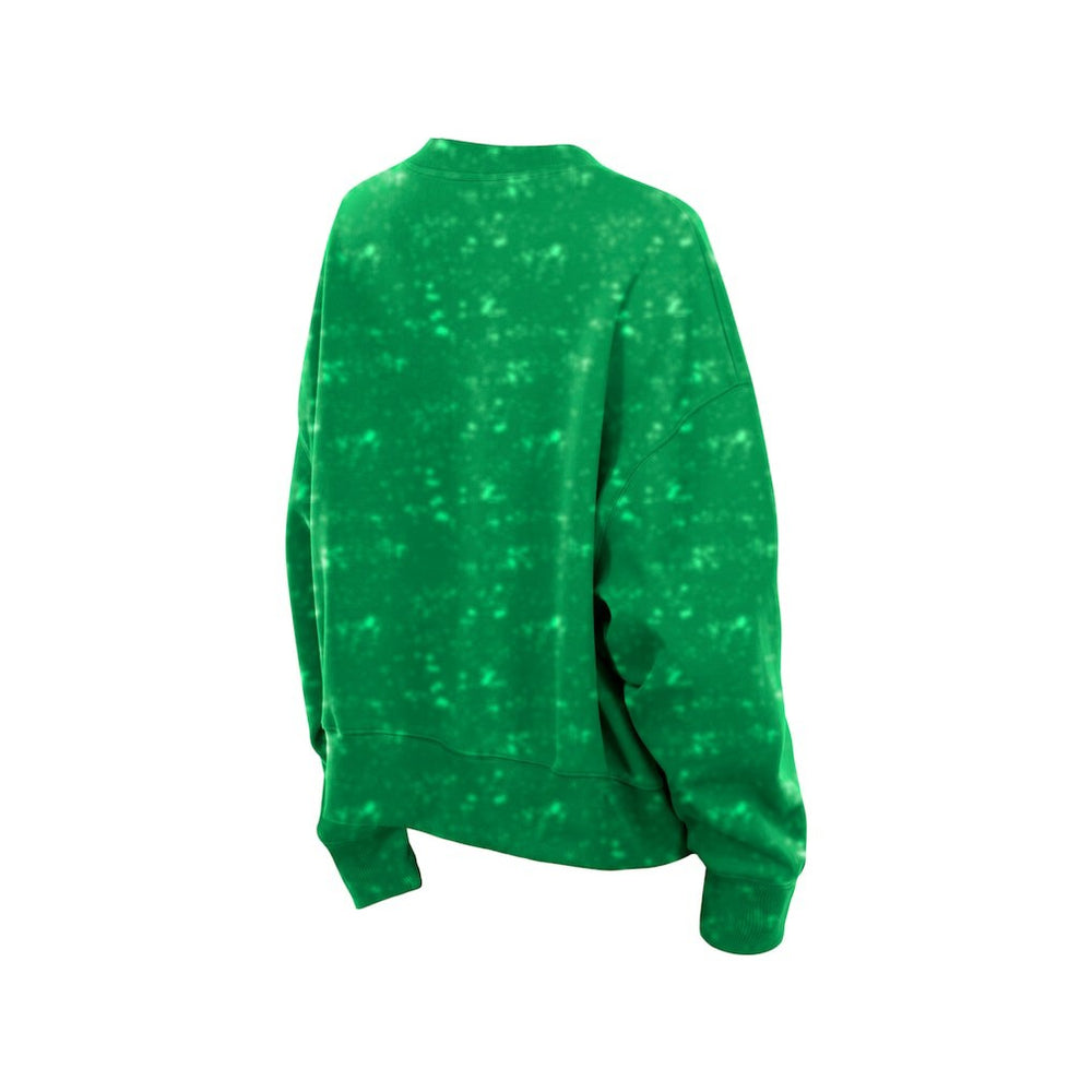 NBA Boston Celtics Women's Throwback Collection Mineral Wash Crewneck Sweatshirt