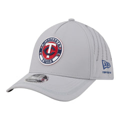 MLB Minnesota Twins New Era Patch 39THIRTY A-Frame M-Crown Perforated Flex Hat