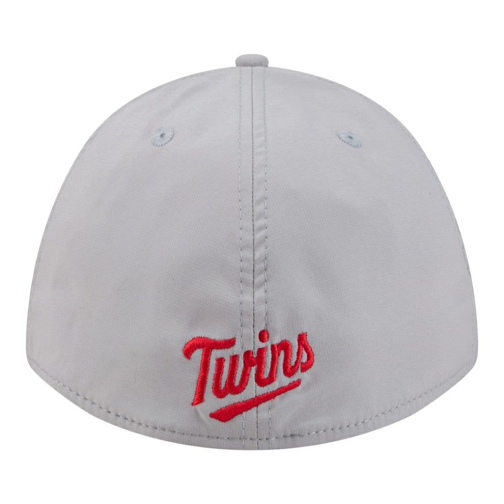 MLB Minnesota Twins New Era Patch 39THIRTY A-Frame M-Crown Perforated Flex Hat