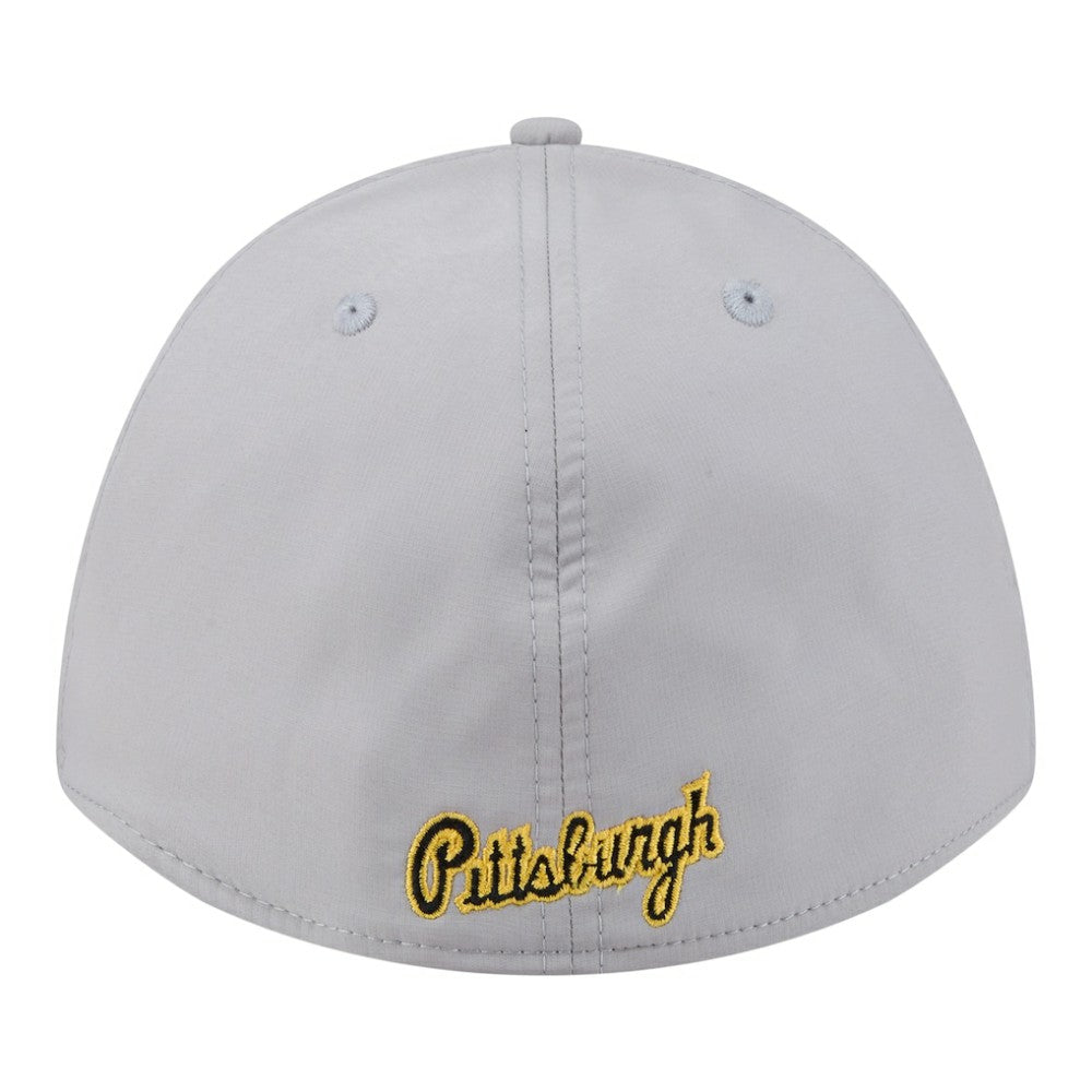 MLB Pittsburgh Pirates New Era Patch 39THIRTY A-Frame M-Crown Perforated Flex Hat