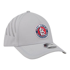 MLB St. Louis Cardinals New Era Patch 39THIRTY A-Frame M-Crown Perforated Flex Hat