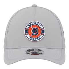 MLB Detroit Tigers New Era Patch 39THIRTY A-Frame M-Crown Perforated Flex Hat