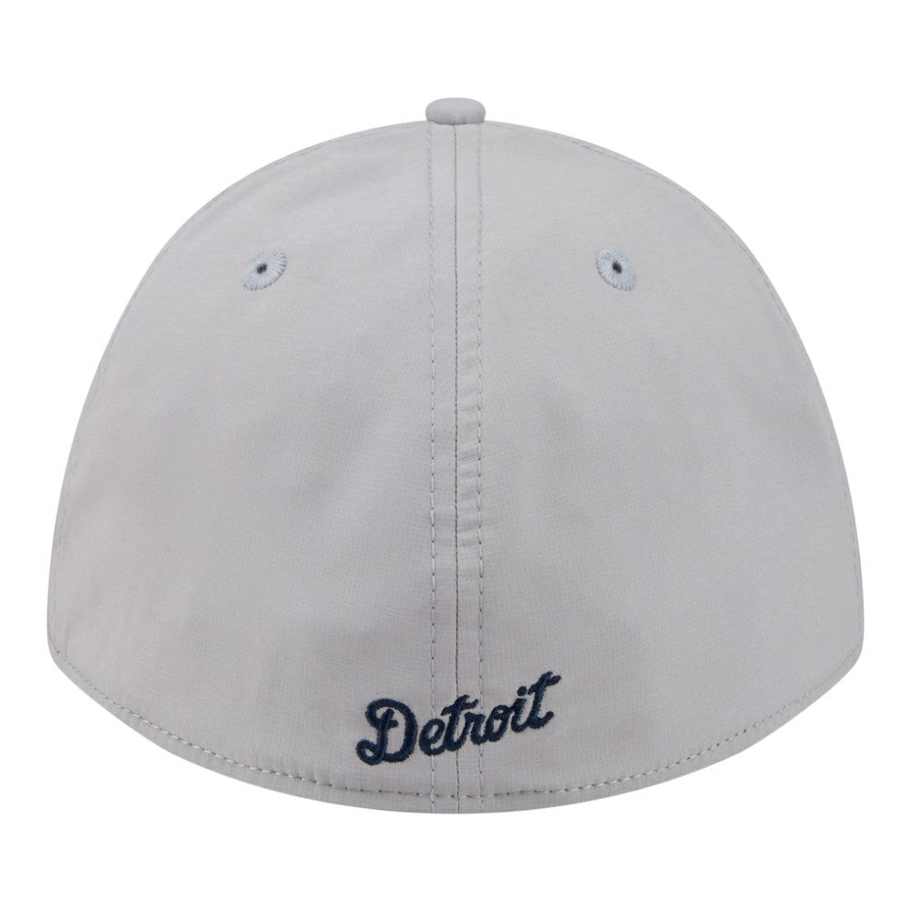 MLB Detroit Tigers New Era Patch 39THIRTY A-Frame M-Crown Perforated Flex Hat