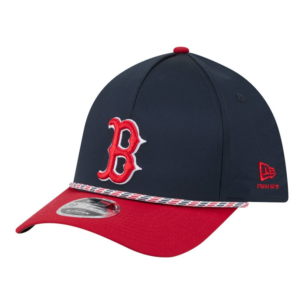 MLB Boston Red Sox New Era Rope M-Crown A-Frame 39THIRTY Flex Hat