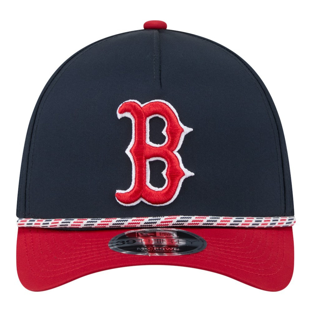 MLB Boston Red Sox New Era Rope M-Crown A-Frame 39THIRTY Flex Hat