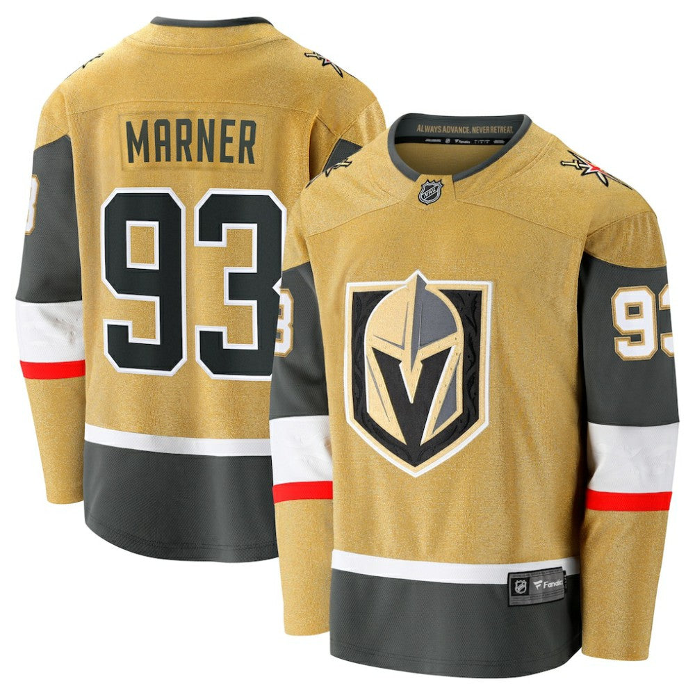 NHL Gold Mitch Marner Vegas Golden Knights Fanatics Home Breakaway Jersey