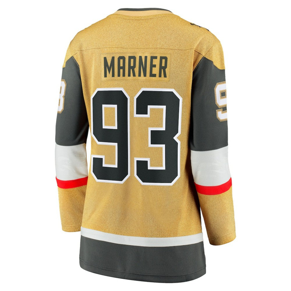 NHL Gold Mitch Marner Vegas Golden Knights Fanatics Women's Home Breakaway Jersey