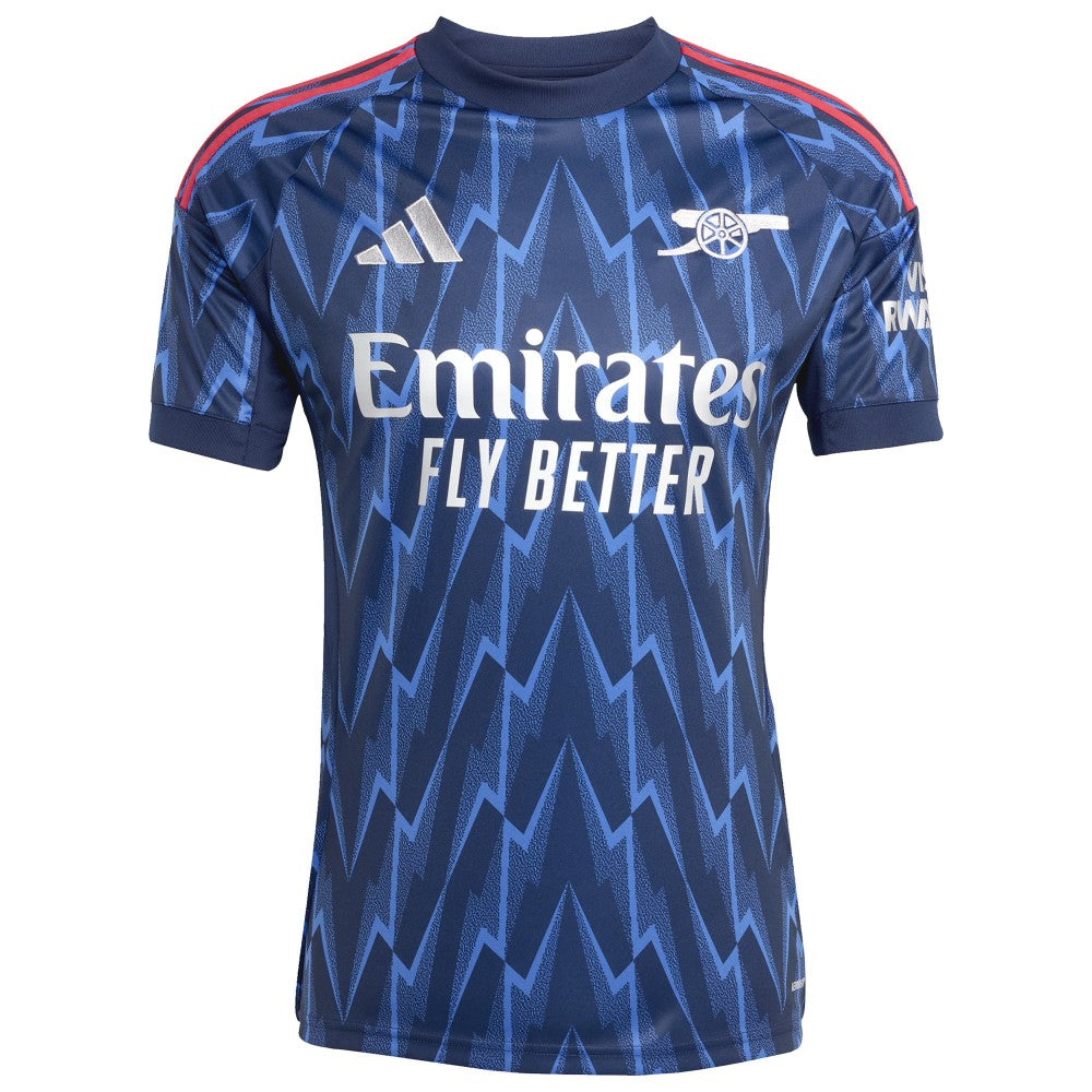 Kai Havertz Arsenal 2025/26 Away Replica Player Jersey - Adidas Blue