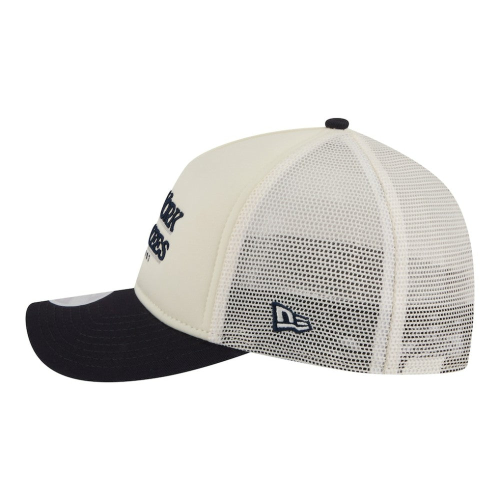 MLB New York Yankees New Era Women's Retro 9FORTY M-Crown A-Frame Trucker Adjustable Hat