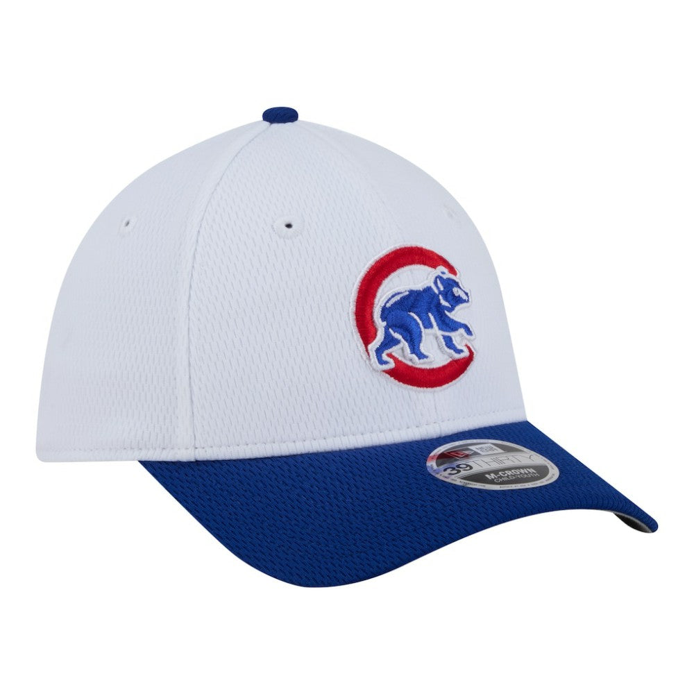 MLB Chicago Cubs New Era Youth Baseball 39THIRTY M-Crown Flex Hat