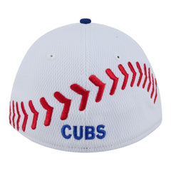 MLB Chicago Cubs New Era Youth Baseball 39THIRTY M-Crown Flex Hat