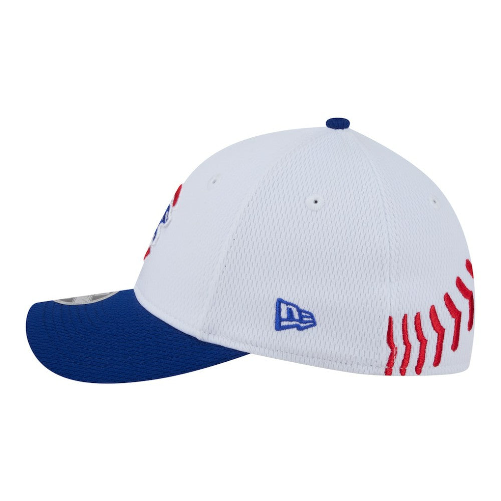 MLB Chicago Cubs New Era Youth Baseball 39THIRTY M-Crown Flex Hat