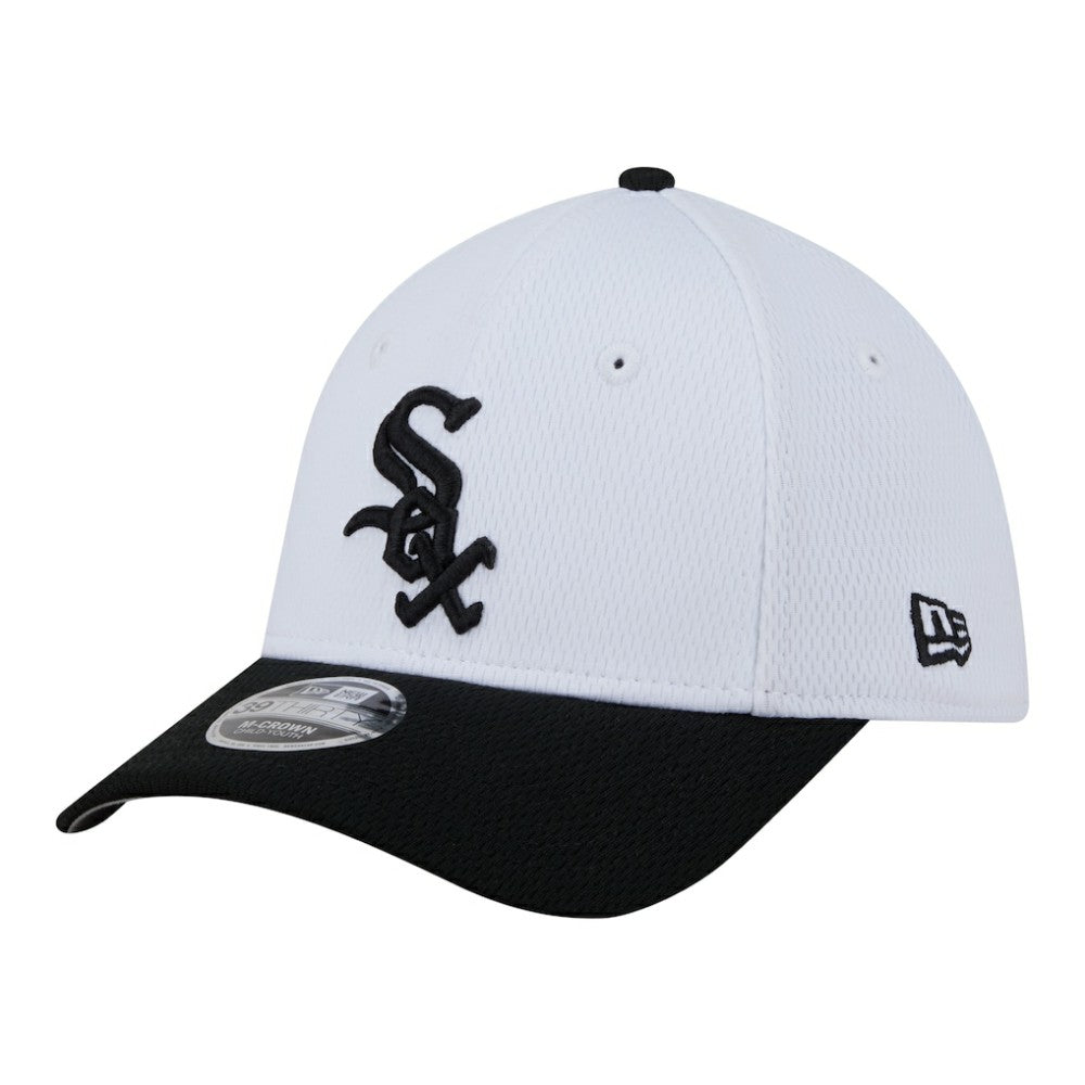MLB Chicago White Sox New Era Youth Baseball 39THIRTY M-Crown Flex Hat