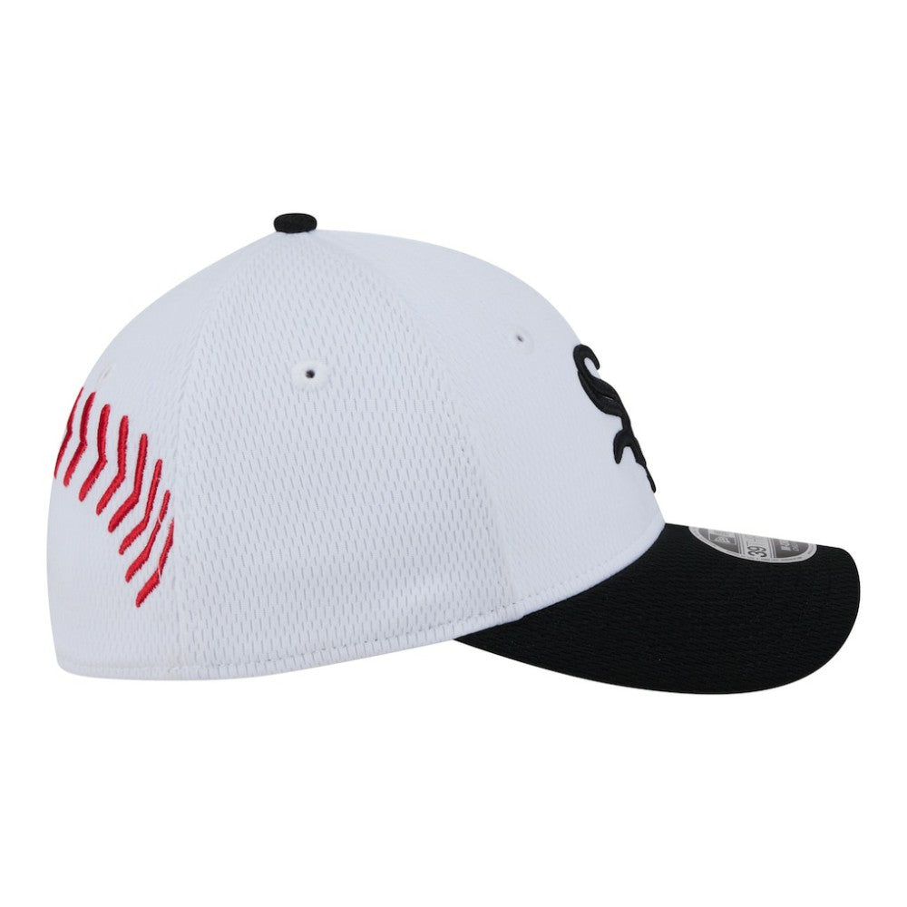 MLB Chicago White Sox New Era Youth Baseball 39THIRTY M-Crown Flex Hat