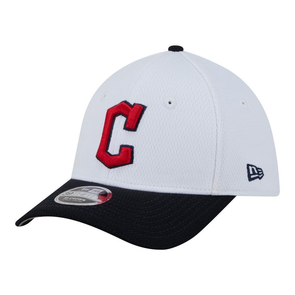 MLB Cleveland Guardians New Era Youth Baseball 39THIRTY M-Crown Flex Hat