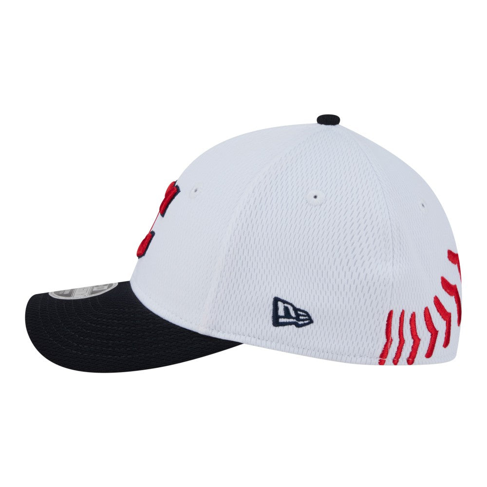MLB Cleveland Guardians New Era Youth Baseball 39THIRTY M-Crown Flex Hat