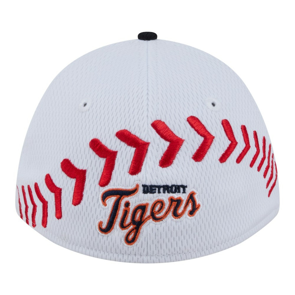 MLB Detroit Tigers New Era Youth Baseball 39THIRTY M-Crown Flex Hat