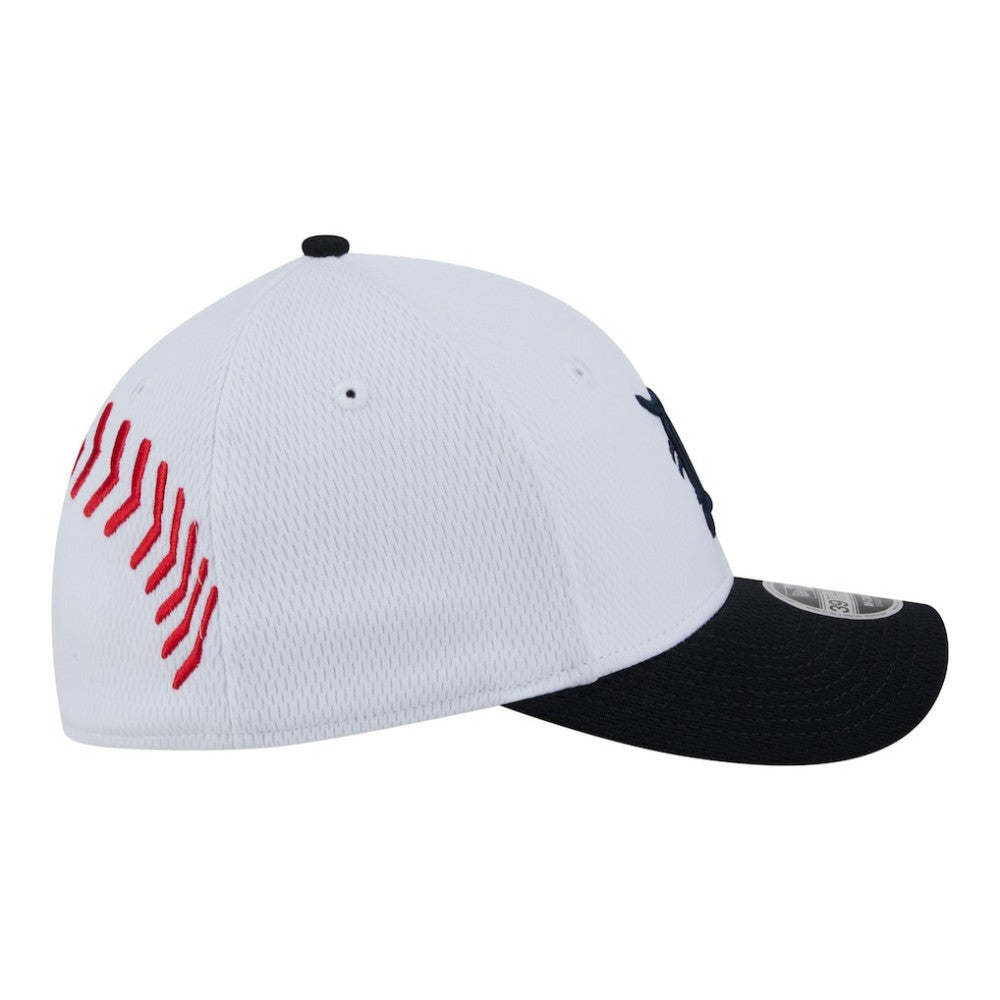 MLB Detroit Tigers New Era Youth Baseball 39THIRTY M-Crown Flex Hat