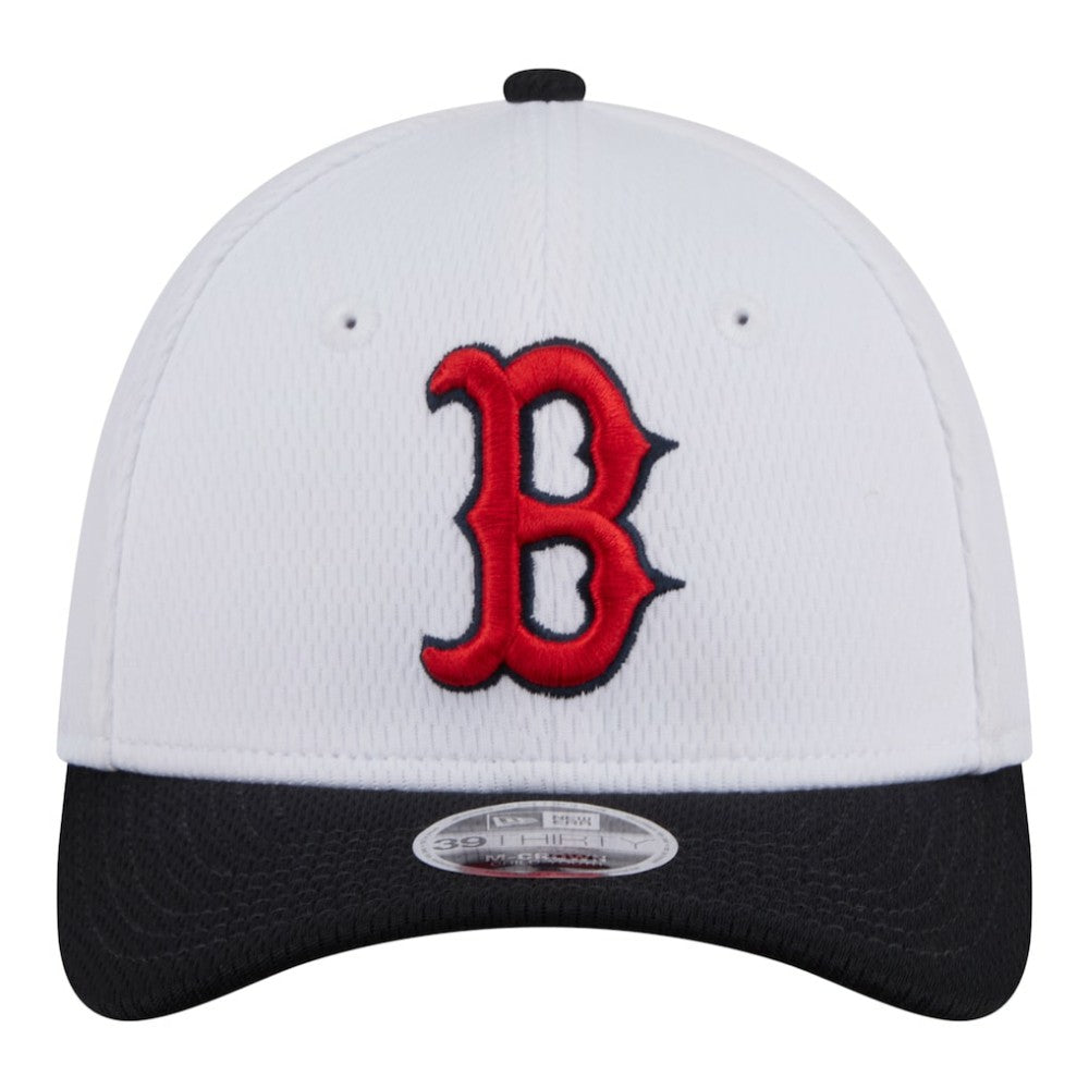 MLB Boston Red Sox New Era Youth Baseball 39THIRTY M-Crown Flex Hat