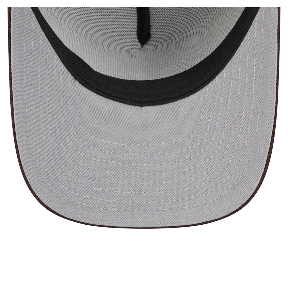 MLB San Diego Padres New Era Youth Logo Fade A-Frame 9FIFTY Snapback Hat
