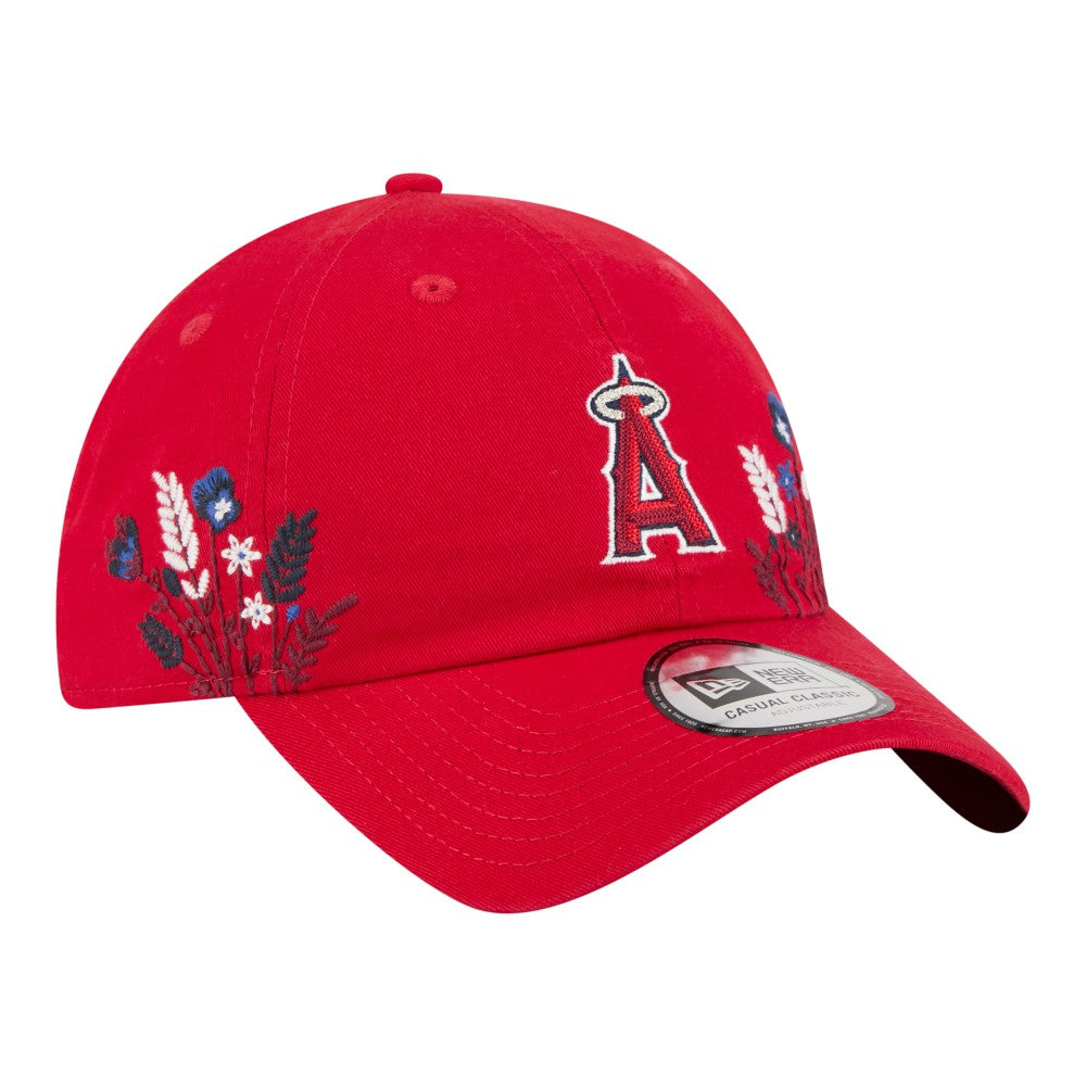 MLB Los Angeles Angels New Era Women's Wildflower Casual Classic Adjustable Hat