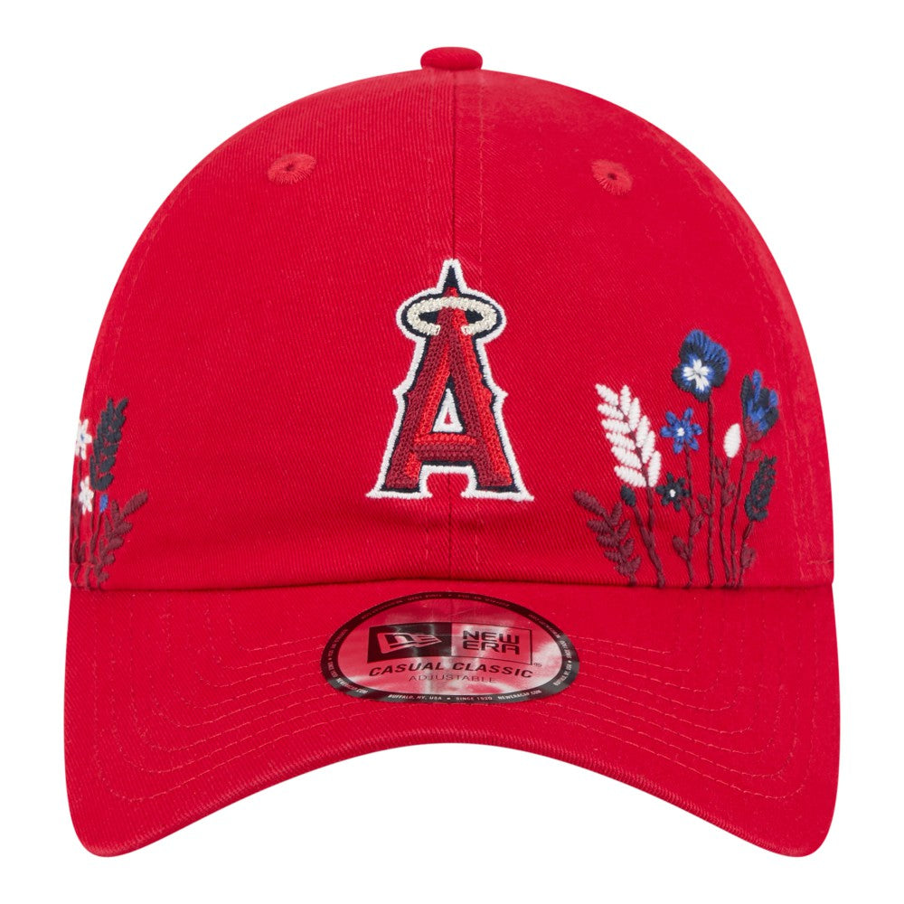 MLB Los Angeles Angels New Era Women's Wildflower Casual Classic Adjustable Hat