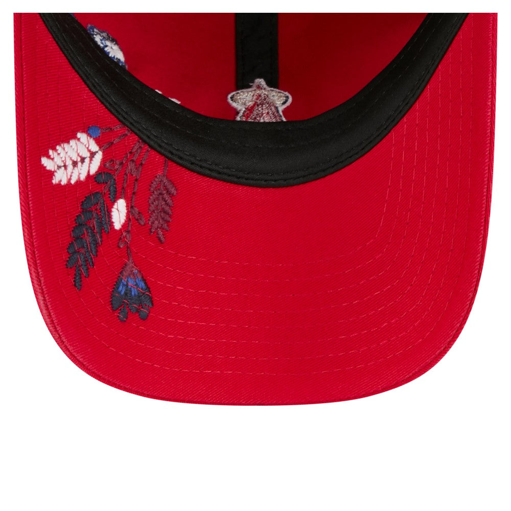 MLB Los Angeles Angels New Era Women's Wildflower Casual Classic Adjustable Hat