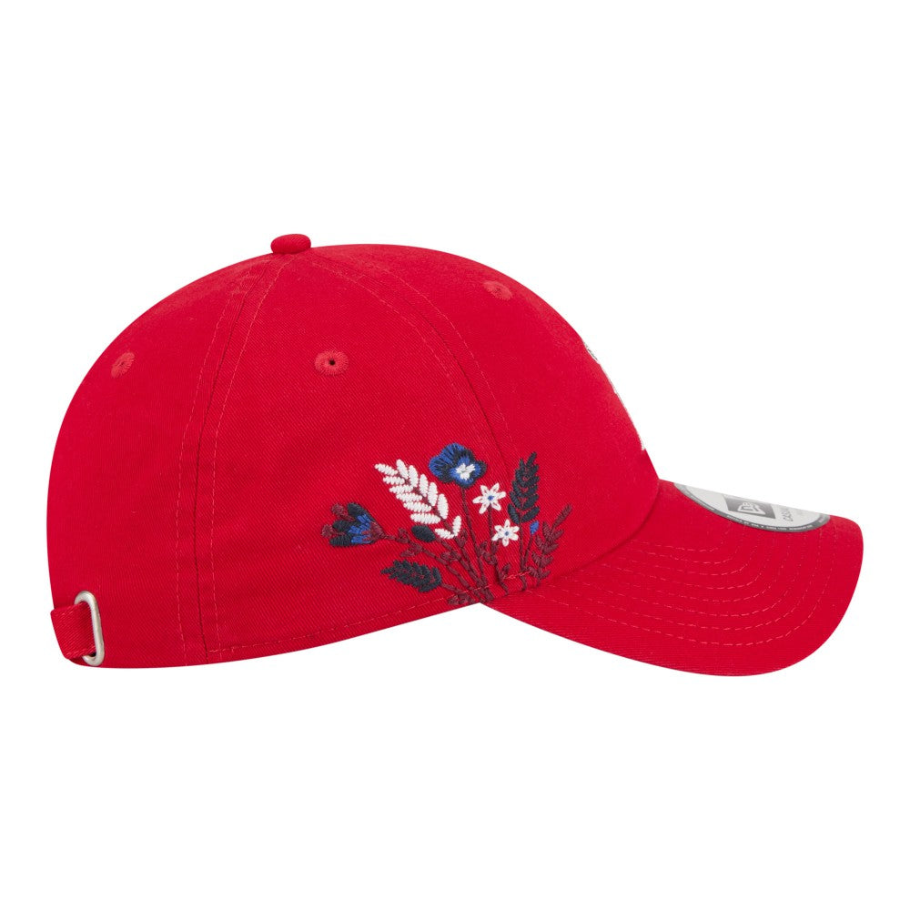 MLB Los Angeles Angels New Era Women's Wildflower Casual Classic Adjustable Hat