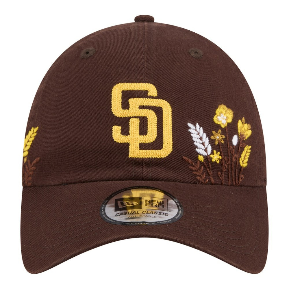 MLB San Diego Padres New Era Women's Wildflower Casual Classic Adjustable Hat