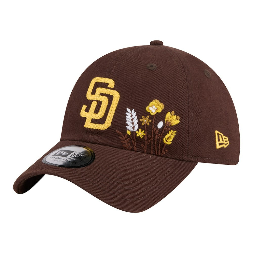MLB San Diego Padres New Era Women's Wildflower Casual Classic Adjustable Hat