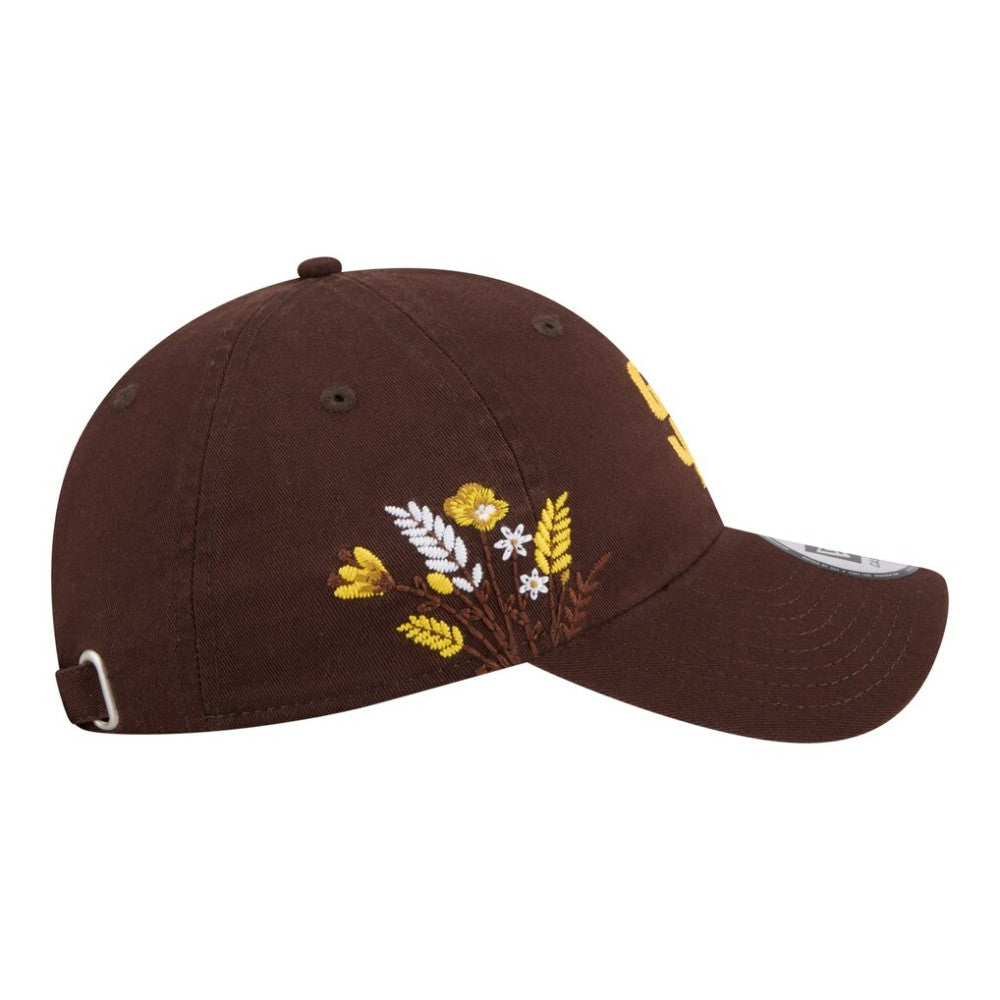 MLB San Diego Padres New Era Women's Wildflower Casual Classic Adjustable Hat