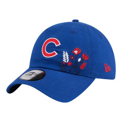 MLB Chicago Cubs New Era Women's Wildflower Casual Classic Adjustable Hat