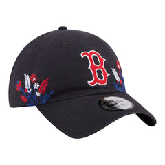MLB Boston Red Sox New Era Women's Wildflower Casual Classic Adjustable Hat