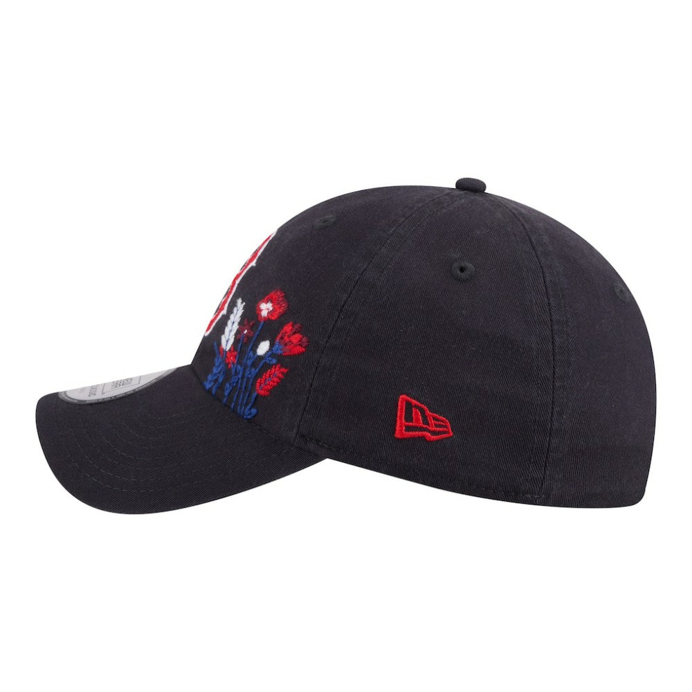 MLB Boston Red Sox New Era Women's Wildflower Casual Classic Adjustable Hat