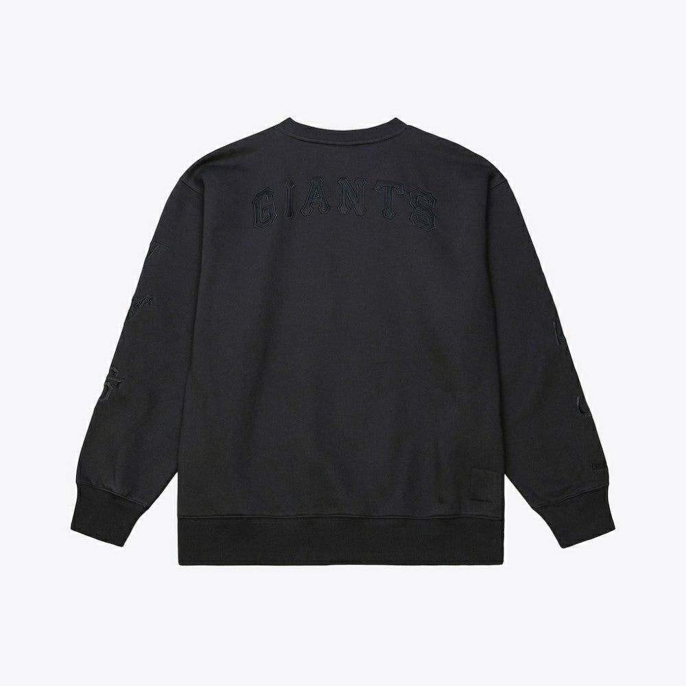 MLB San Francisco Giants Mitchell & Ness Phantom Fleece Crewneck Sweatshirt