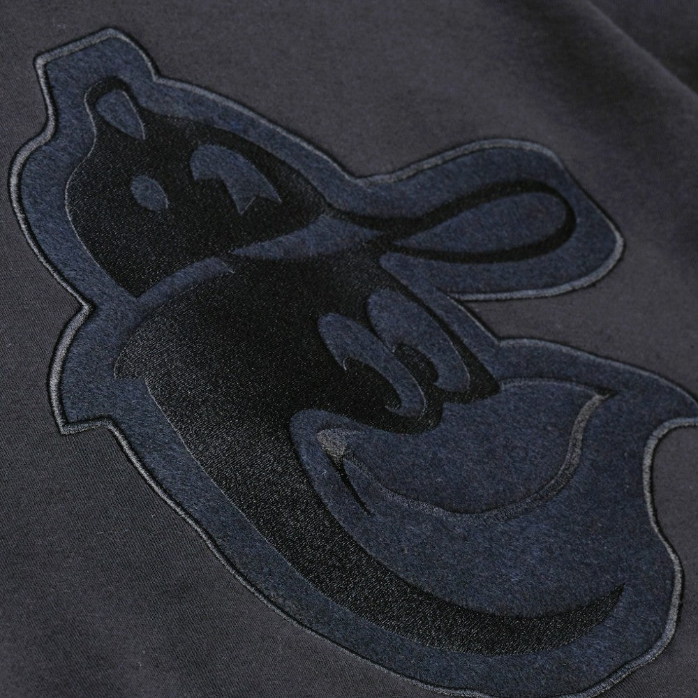 MLB Baltimore Orioles Mitchell & Ness Phantom Fleece Crewneck Sweatshirt