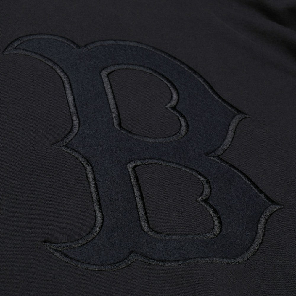 MLB Boston Red Sox Mitchell & Ness Phantom Fleece Crewneck Sweatshirt