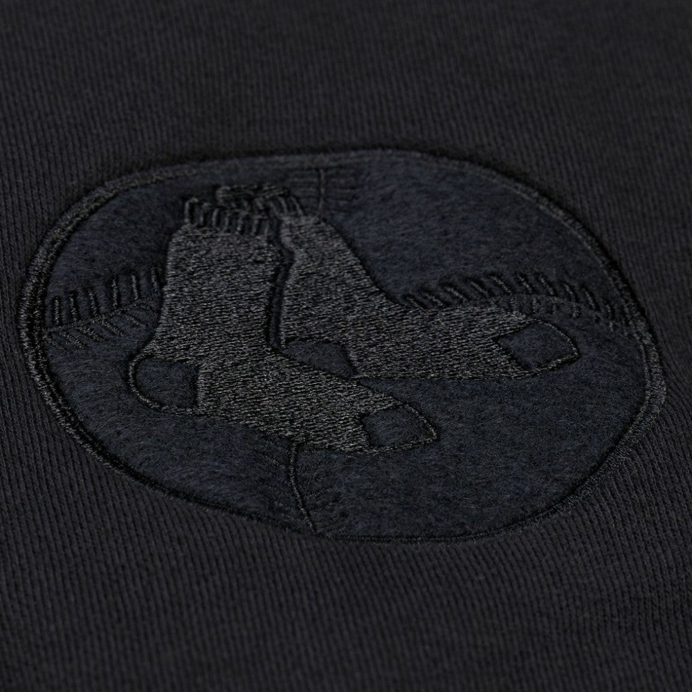 MLB Boston Red Sox Mitchell & Ness Phantom Fleece Crewneck Sweatshirt