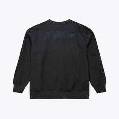 MLB Philadelphia Phillies Mitchell & Ness Phantom Fleece Crewneck Sweatshirt