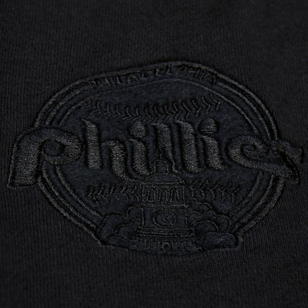 MLB Philadelphia Phillies Mitchell & Ness Phantom Fleece Crewneck Sweatshirt
