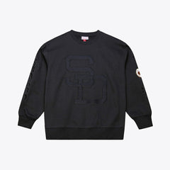 MLB San Diego Padres Mitchell & Ness Phantom Fleece Crewneck Sweatshirt