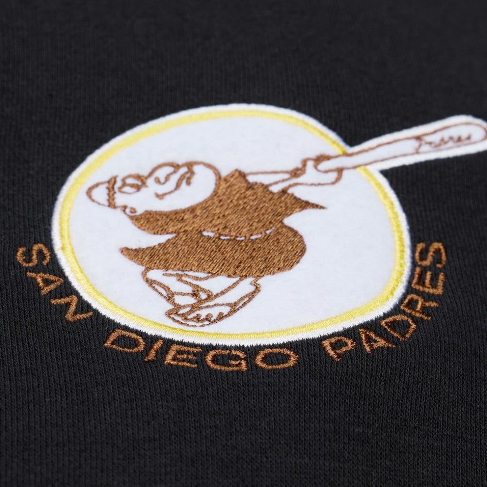 MLB San Diego Padres Mitchell & Ness Phantom Fleece Crewneck Sweatshirt