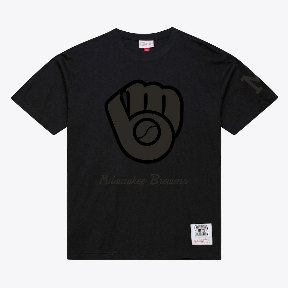 MLB Milwaukee Brewers Mitchell & Ness Cooperstown Collection Phantom T-Shirt