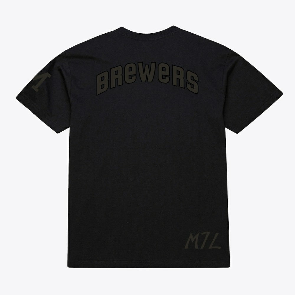 MLB Milwaukee Brewers Mitchell & Ness Cooperstown Collection Phantom T-Shirt