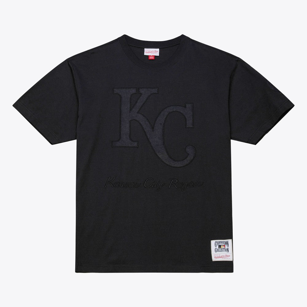 MLB Kansas City Royals Mitchell & Ness Cooperstown Collection Phantom T-Shirt