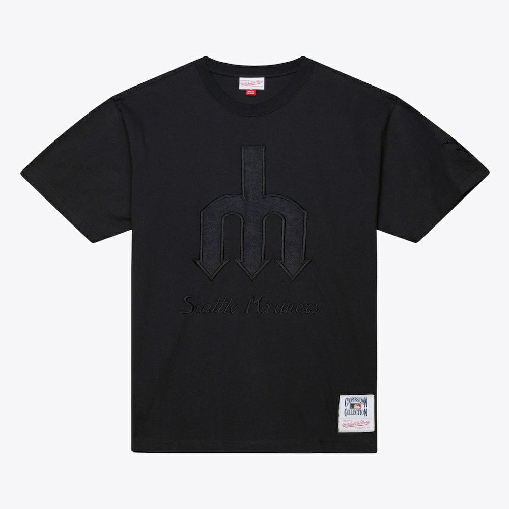 MLB Seattle Mariners Mitchell & Ness Cooperstown Collection Phantom T-Shirt