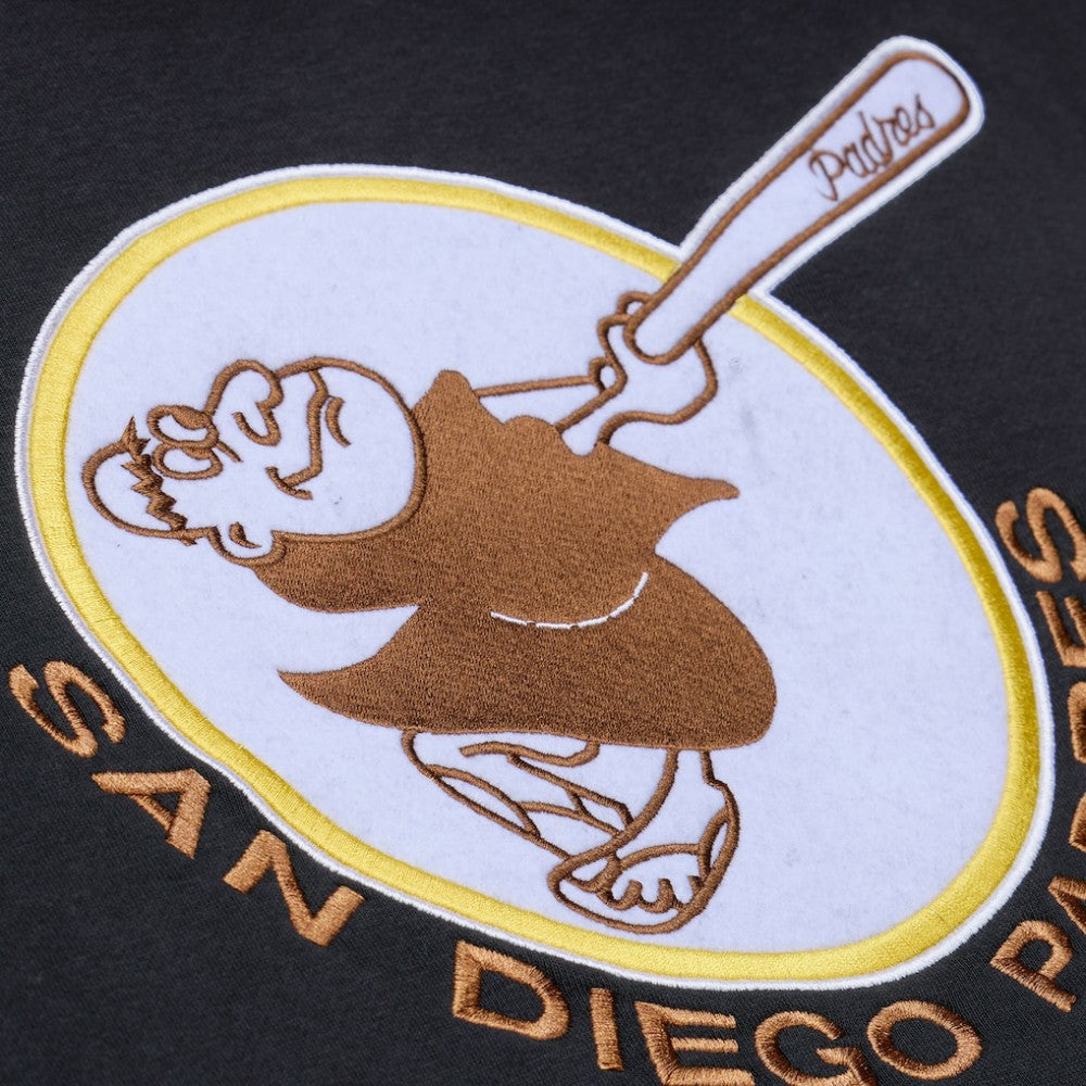 MLB San Diego Padres Mitchell & Ness Phantom Fleece Hoodie